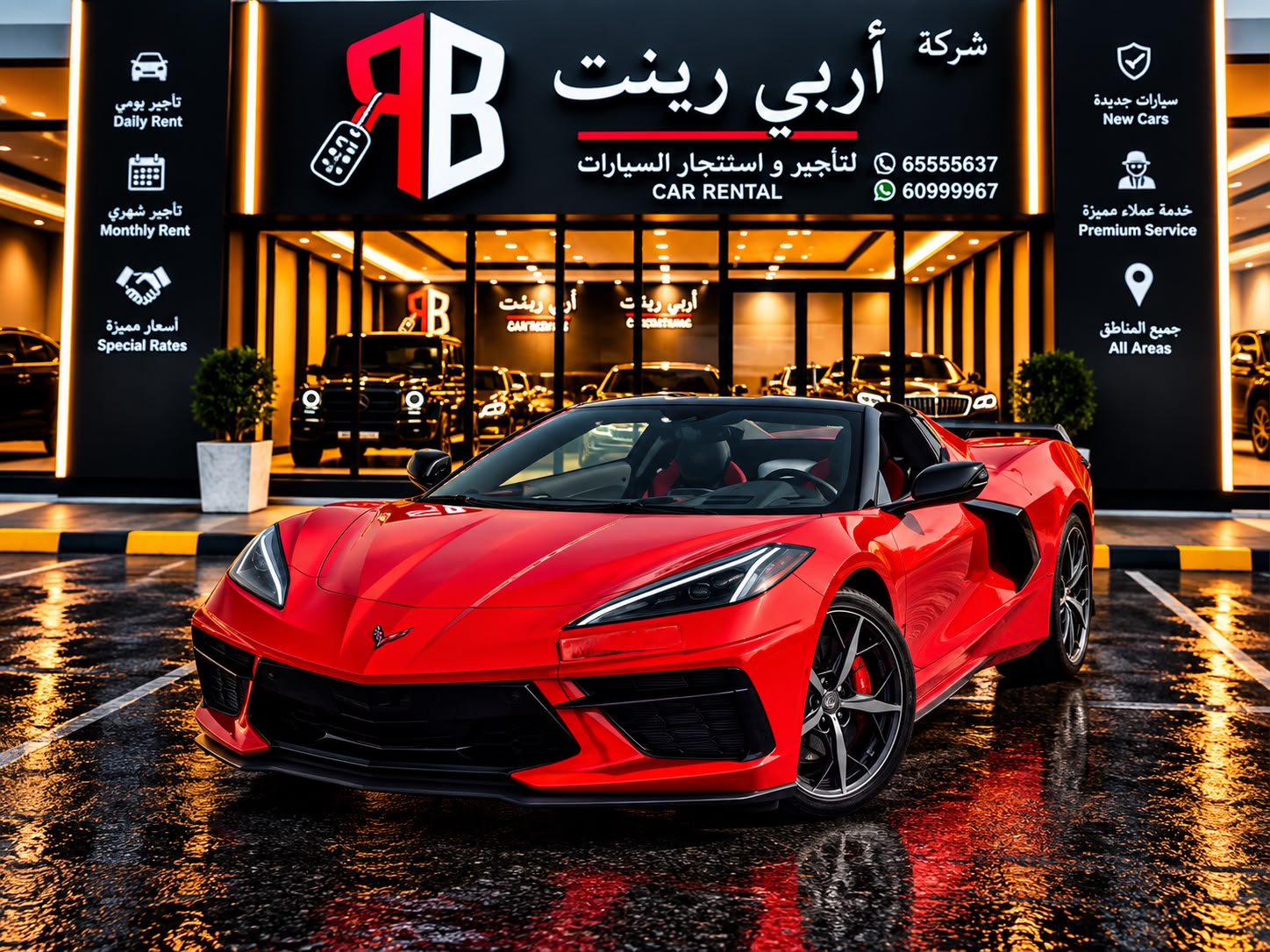 Chevrolet / شفروليه Corvette C8 كورفت