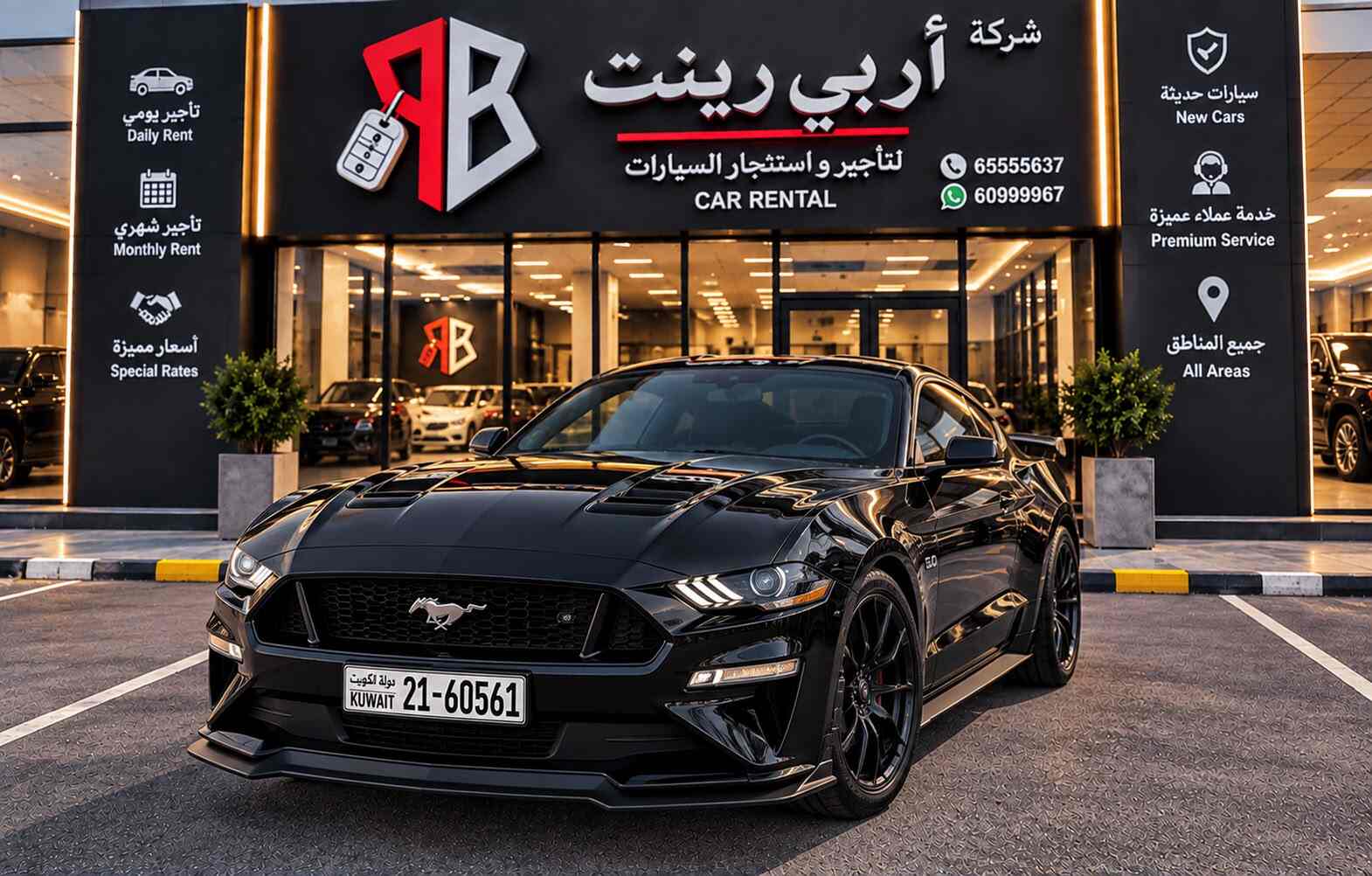 Ford | فورد موستانج جي تي 5.0